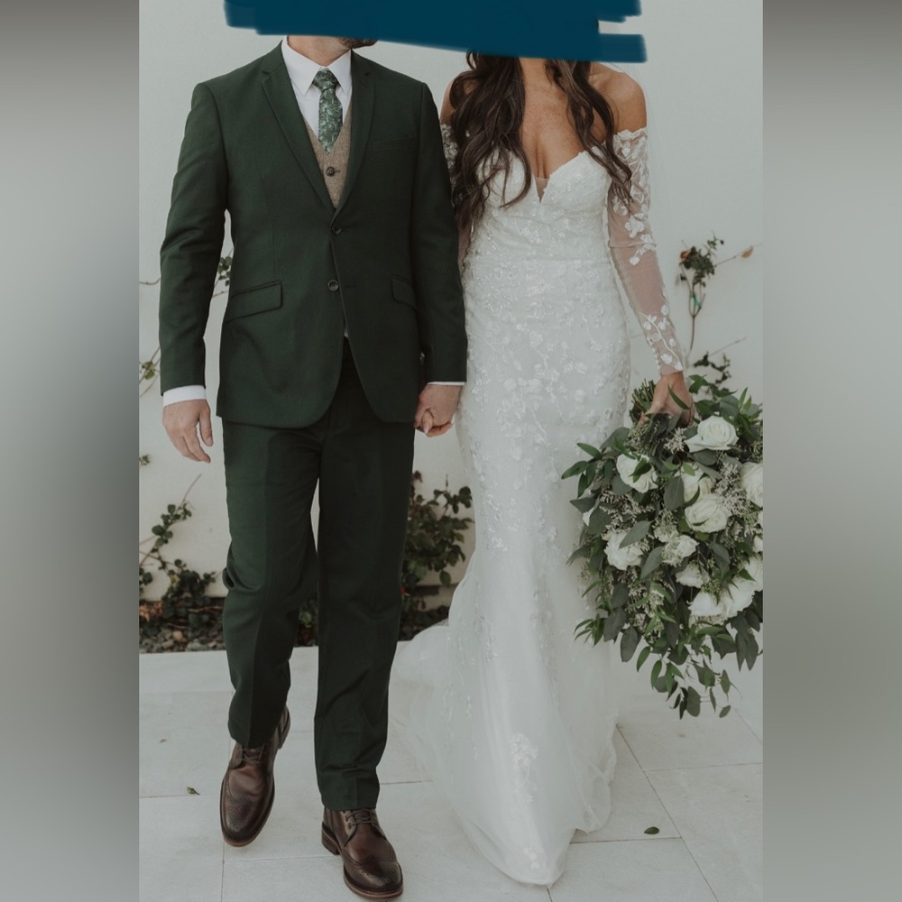 Custom wedding dress